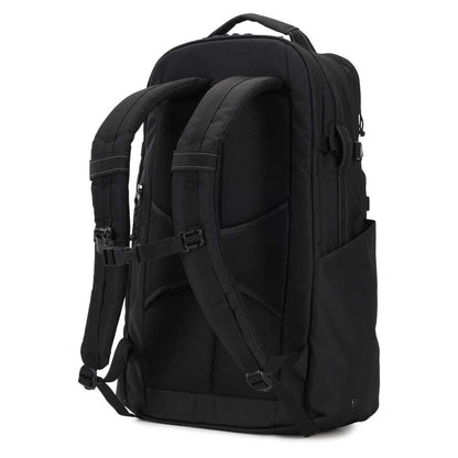 OGIO Alpha 25L Multi Compartment Business Travel Laptop (17") Backpack with Hidden Pocket, Reflective Trims, Premium Durable Abrasion Resistant Bottom Recycled Polyester Material