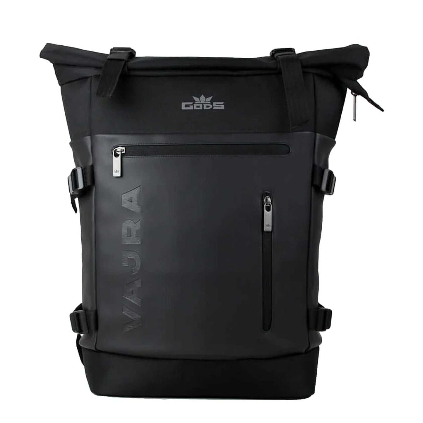 Gods Vajra Rolltop Travel Backpack with Antitheft Laptop Compartment and Accesso