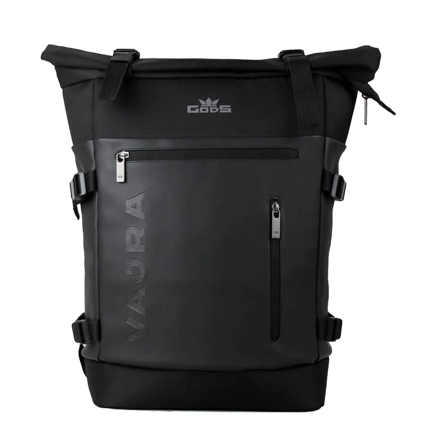Gods Vajra Rolltop Travel Backpack with Antitheft Laptop Compartment and Accesso