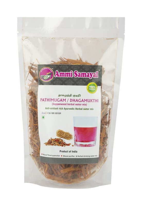Ammi Samayal Pathimugam Dhagamukthi Herbal Water Mix 100g | Sappanwood- image 2