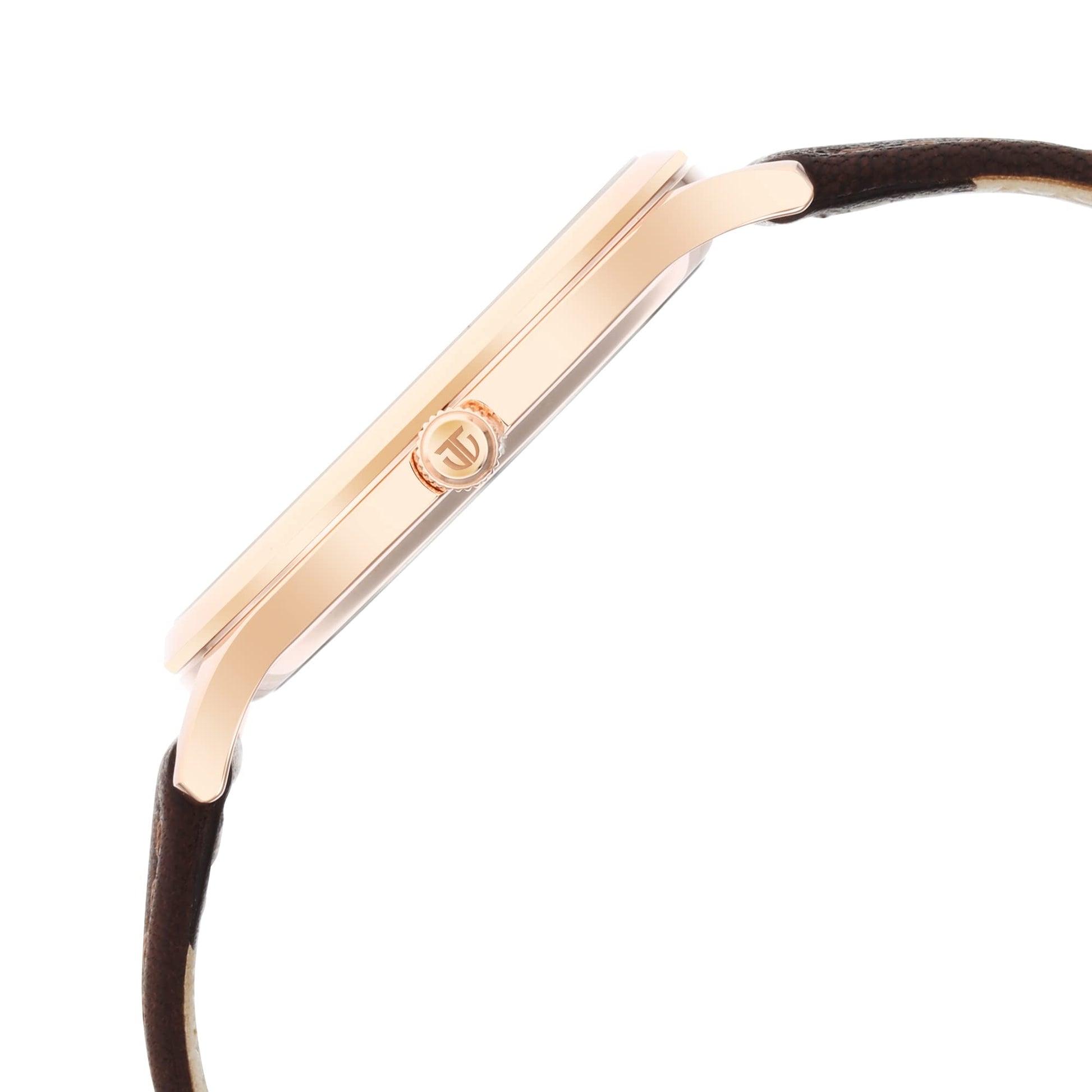 Titan Classique Slimline Silver Dial Analog with Date Leather Strap Wat- image 4