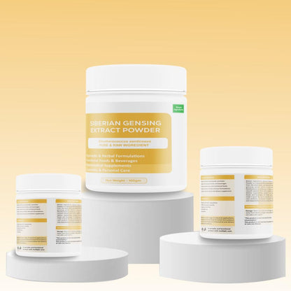 Bioven Ingredients Siberian Ginseng Extract Powder, Pure Extract, No Added Preservatives, 125g