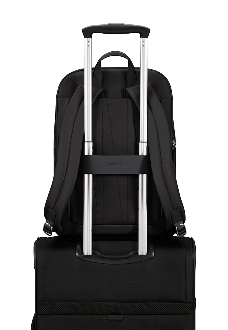 Samsonite Zalia3.0 15.6 inch Laptop Compatibility Polyester Womens Backpack for Office in Black