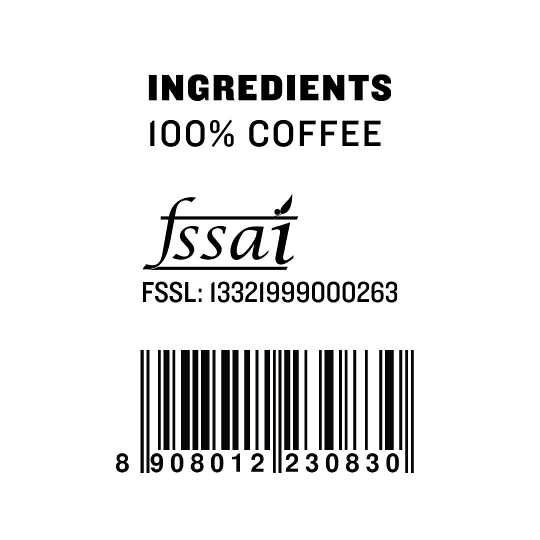 Sleepy Owl Original Ground Coffee | Medium Grind Coffee | Pour Over, Aeropress, Homemachine | Medium Roast | 100% Arabica | Freshly Roasted & Ground | 250g | Directly Sourced From Chikmagalur