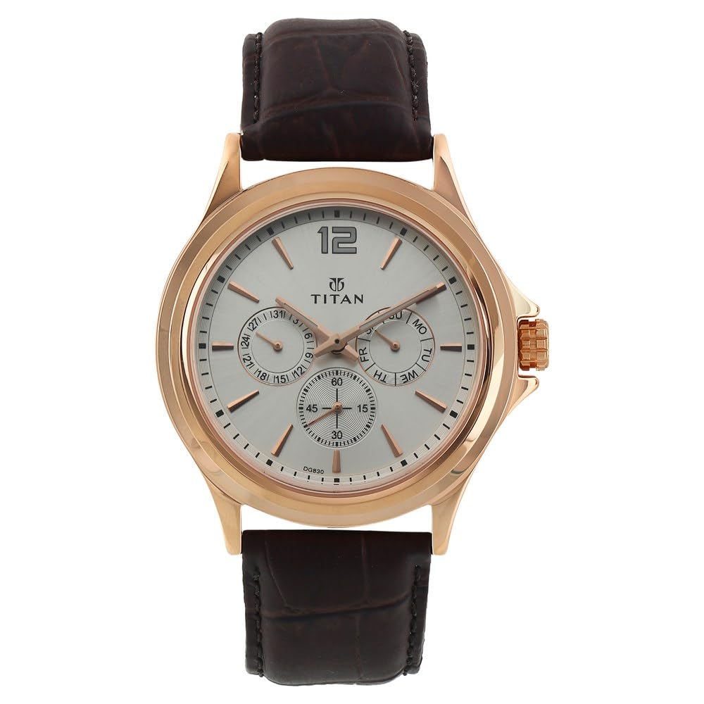Titan Neo Analog Grey Dial Men's Watch-NM1698WL01 / NL1698WL01