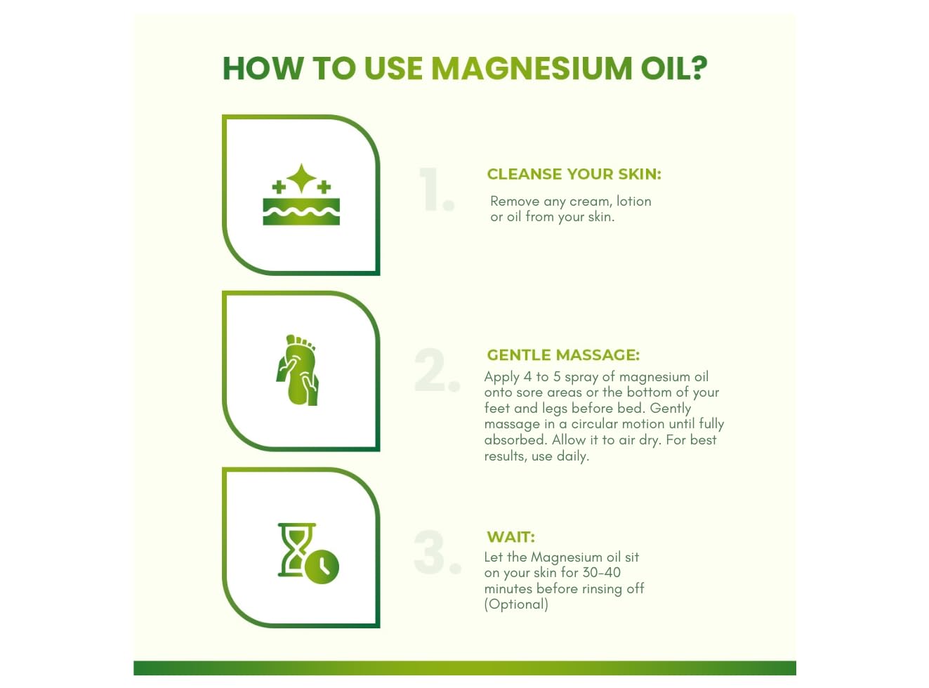Anantya Natural Magnesium Oil Spray 100ml | Topical Magnesium Oil for Pain Relief & Muscle Recovery, feet, Sleep Support