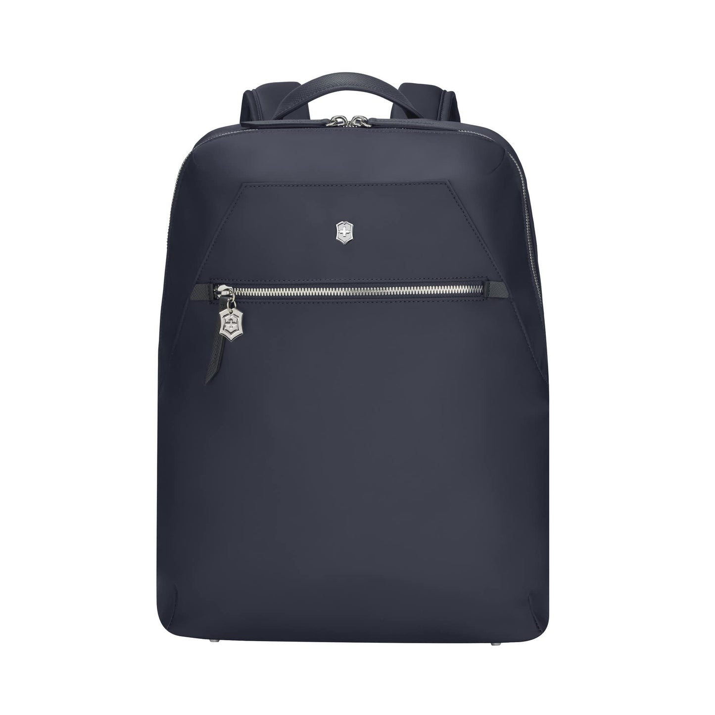 Victorinox Victoria Signature Women Compact Backpack, 14'' Laptop & 10'' Tablet Pocket, Midnight Blue, Swiss designed (612204)