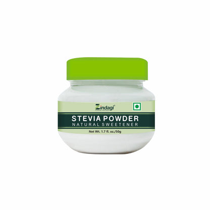 Zindagi Stevia Liquid (FosStevia) - Natural Stevia Powder - Sugar-Free Stevia Sweetener (Stevia Combo Pack)