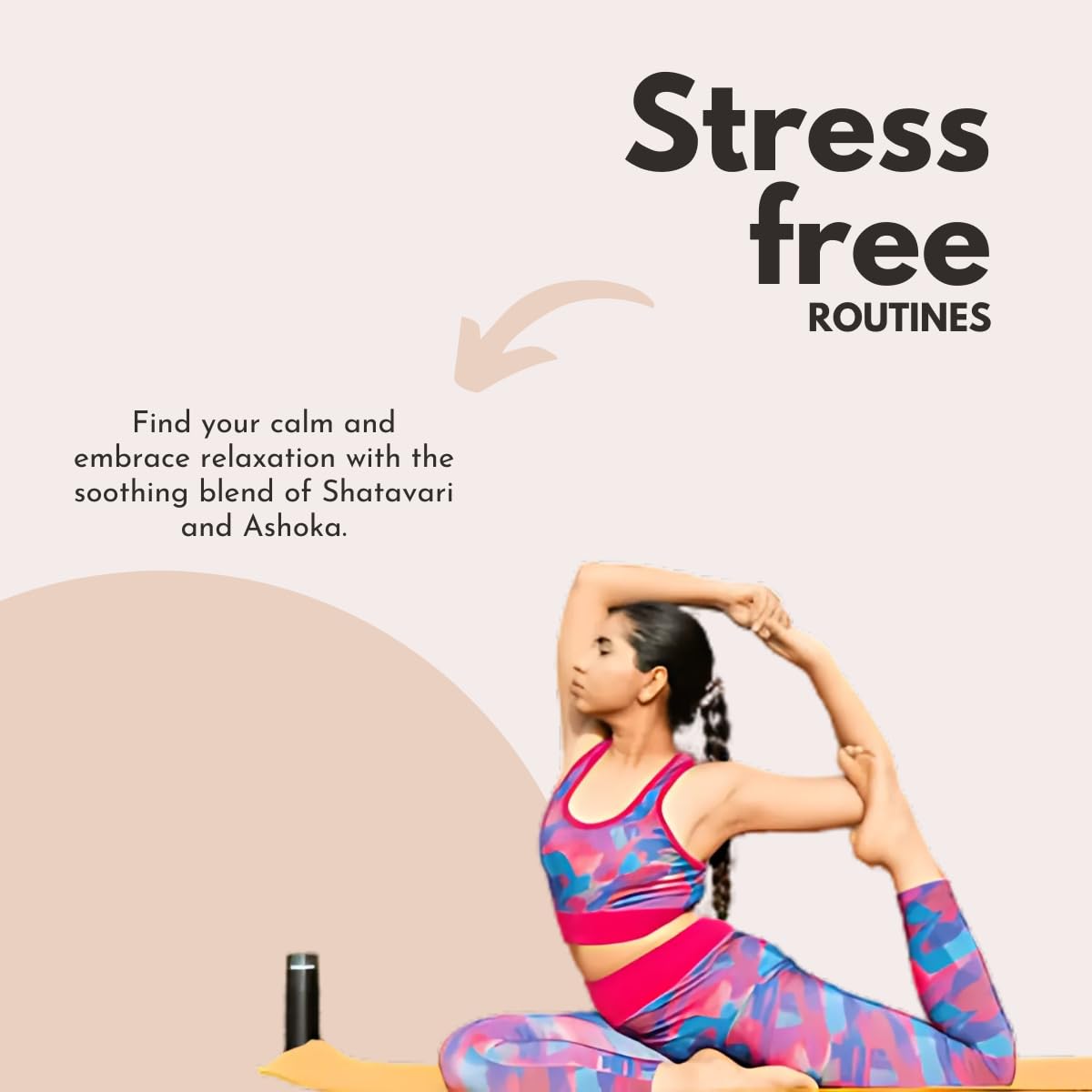 Pure Nutrition Women's Total Wellness Supplement | Supports Stress Management, Digestive Health, Enhanced Energy, Hormonal Balance, & Improved Immunity & Metabolism | 60 Veg Capsules
