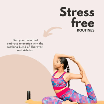Pure Nutrition Women's Total Wellness Supplement | Supports Stress Management, Digestive Health, Enhanced Energy, Hormonal Balance, & Improved Immunity & Metabolism | 60 Veg Capsules