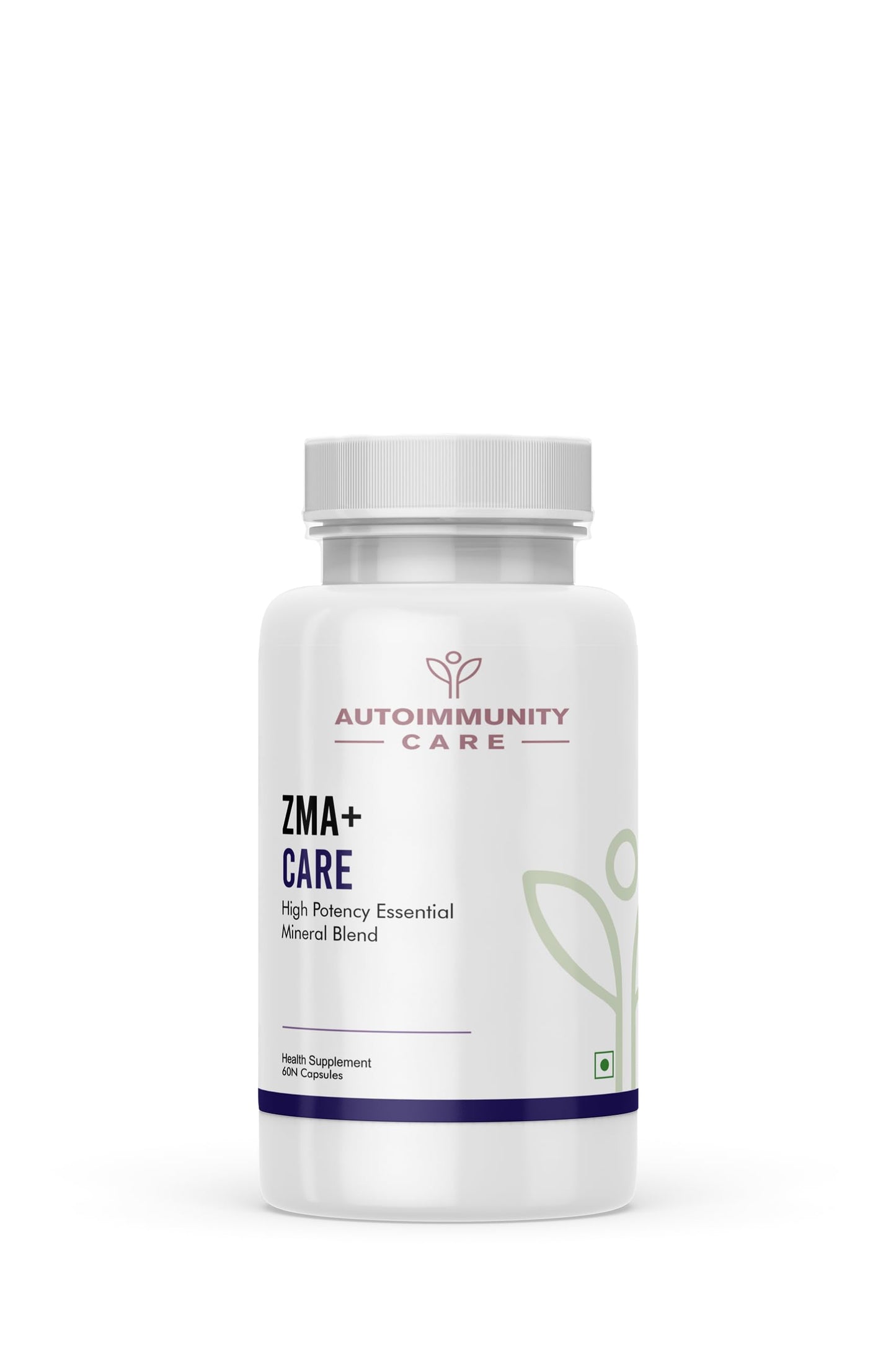 Autoimmunity care ZMA+ Care | Stronger Bones, Muscles, Heart Health, Brain, Sleep, Immune Support & Anxiety Relief Supplement for Men & Women | Zinc, Magnesium & Vitamin B6 l 60 Veg Capsules