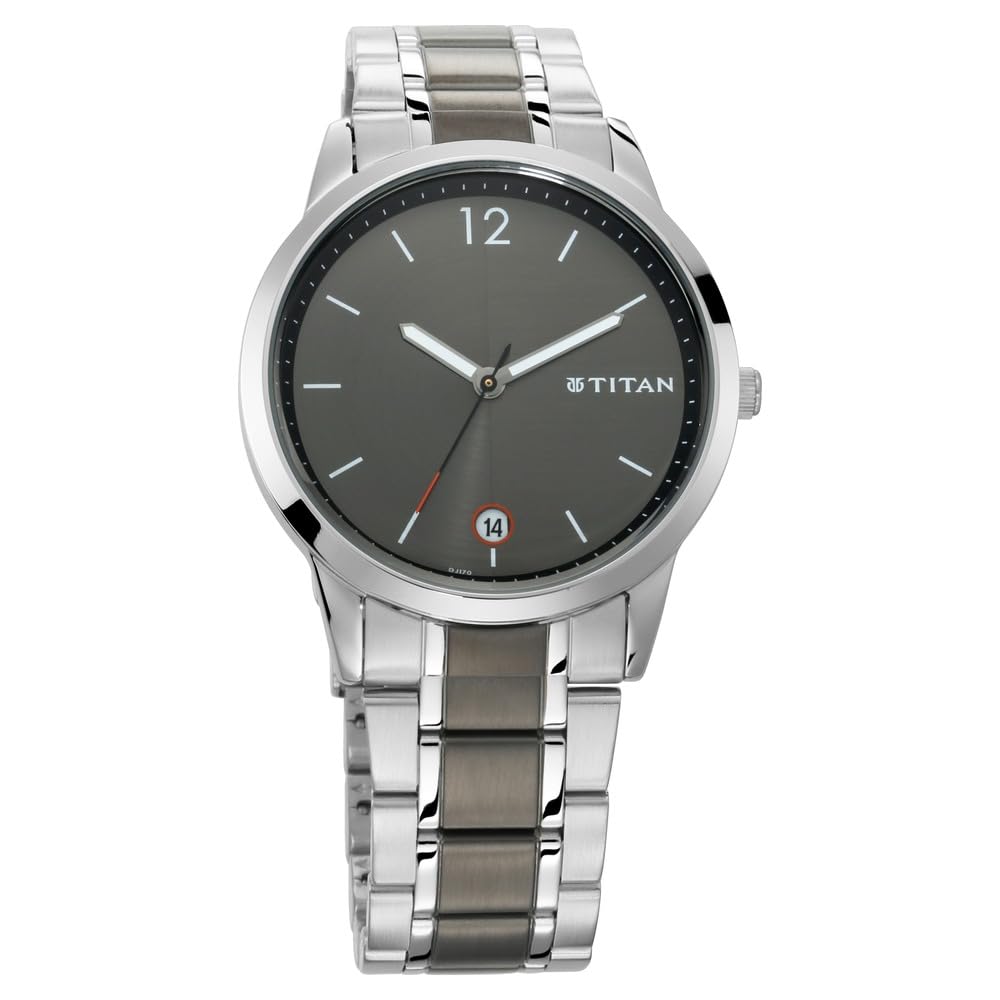 Titan Neo Analog Grey Dial Men's Watch NM1806KM01/NN1806KM01/NP1806KM01