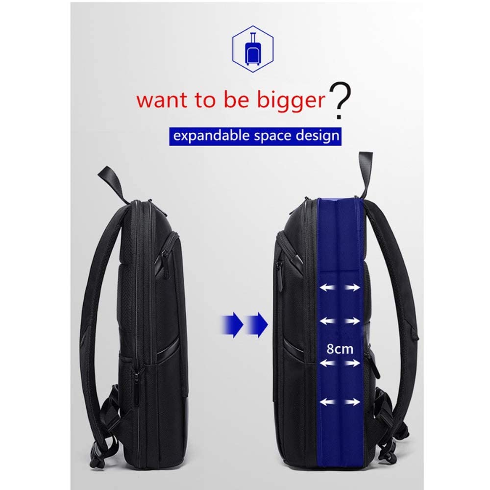 Red Lemon BANGE Light Flight Laptop Backpack for Men 15.6 Inch Tech Backpack Slim Laptop Backpack for Business Commuter backpack For Men, laptop bag for women Blue, Small