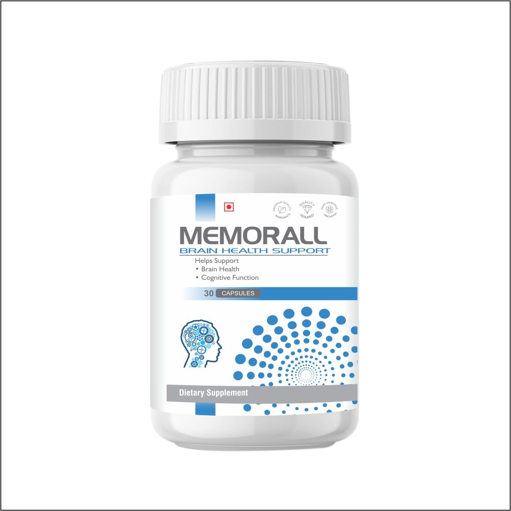 Friska Memorall Brain Health Support Dietary Supplement Capsules - 30 Capsules