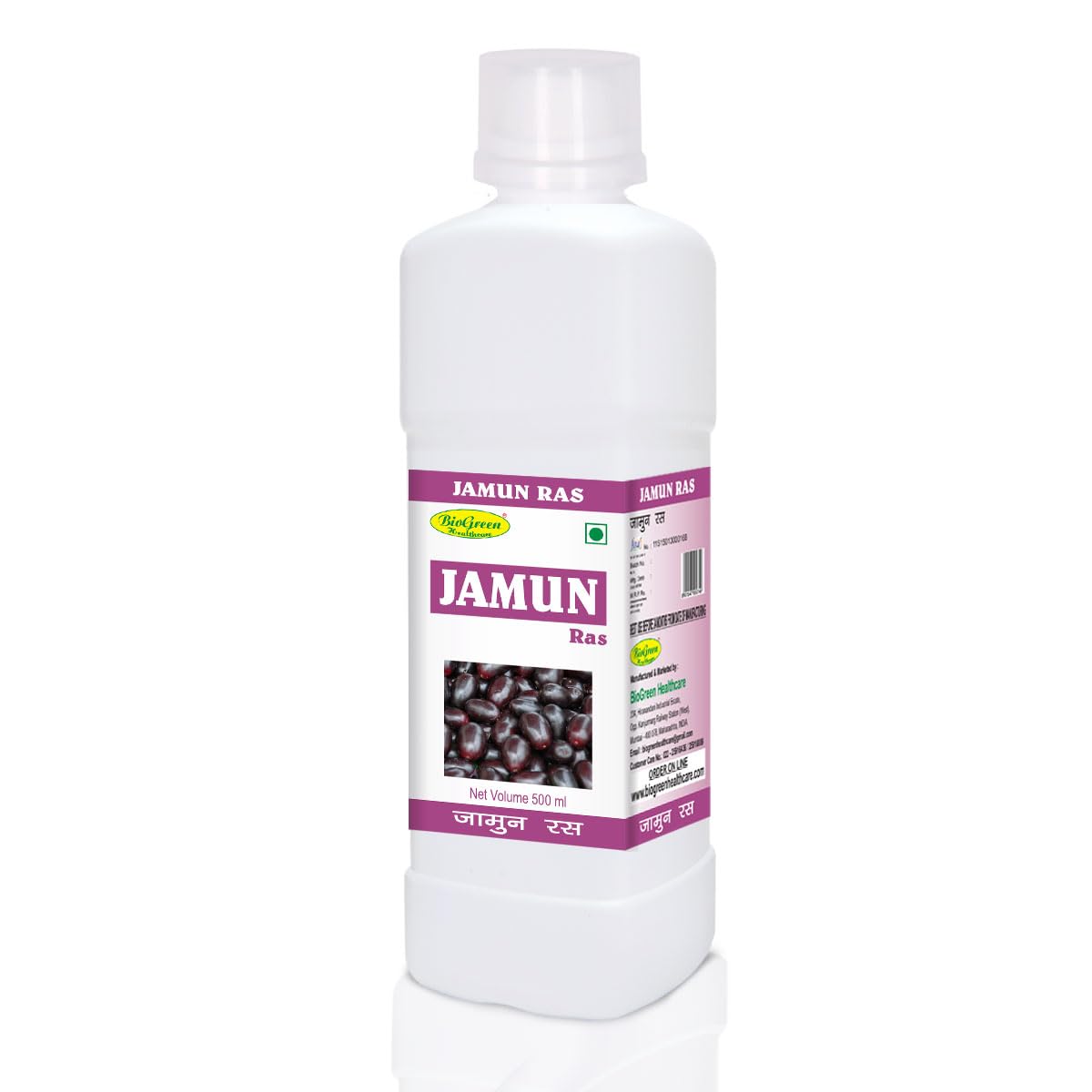 Biogreen Healthcare Jamun Ras 500 ML