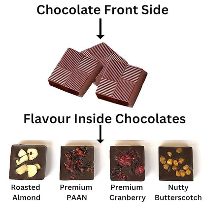 Expelite Personalised Chocolates with Names/Photo - 25 pc Personalized Chocolates for Birthday