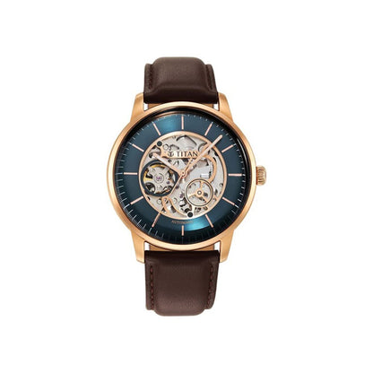 Titan Green Dial Analog Watch for Men-NR90110WL04