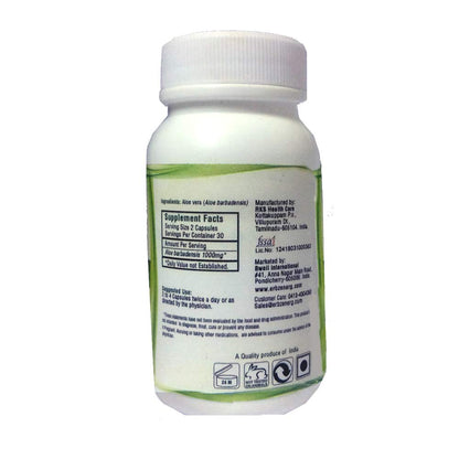 ERBZENERG® Aloevera 120 Capsules 500mg