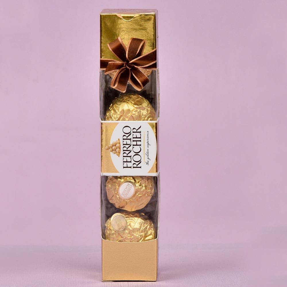 TIED RIBBONS Rakhi for Brother with Chocolates - Designer Rakhi with Chocolate Box (4 pcs), Rakshabandhan Special - Rakhi Gift for Brother