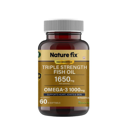 Nature Fix Biotin+ And Triple Strength Fish Oil Combo
