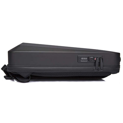 BANGE 1 Compartment Laptop Backpack Unisex Carry On Eva Antitheft Usb Waterproof Laptop Bag, Black, Large, 10.8 L