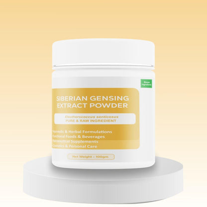 Bioven Ingredients Siberian Ginseng Extract Powder, Pure Extract, No Added Preservatives, 125g