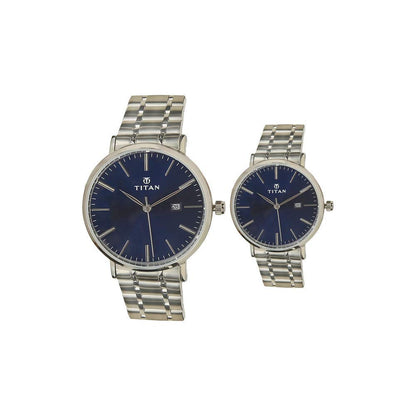Titan Modern Bandhan Analog Blue Dial unisex Watch 9400294202SM01/NN9400294202SM