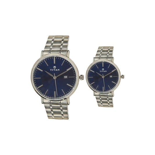 Titan Modern Bandhan Analog Blue Dial unisex Watch 9400294202SM01/NN9400294202SM