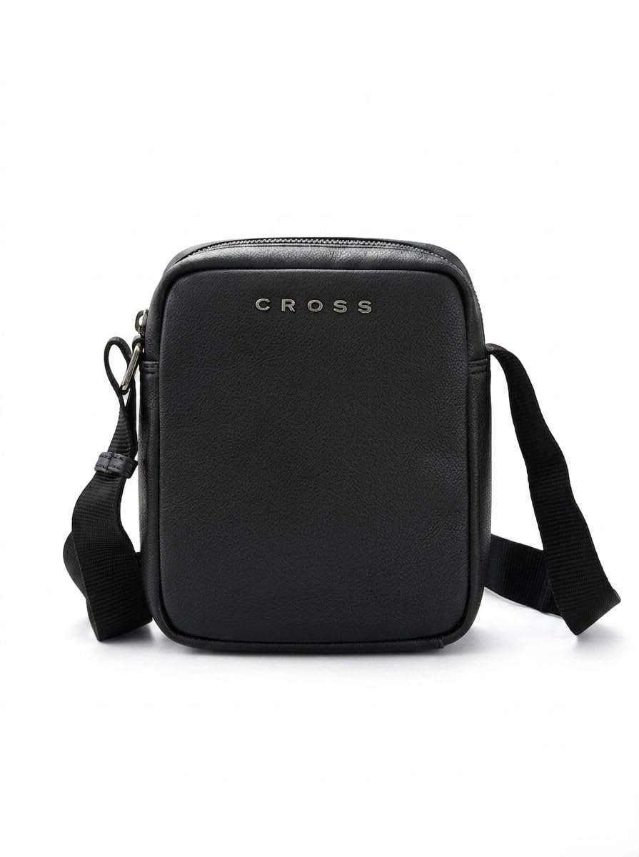 CROSS Men's Black Color Gotham Small Crossbody Bag