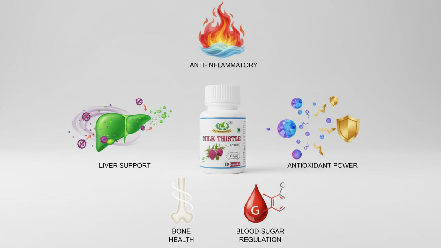 Naveenya Kaya Healthcare Milk Thistle Capsule