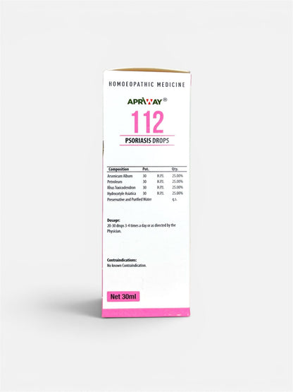 Dr Kirti Vikram 112 Drop 30ML Herbal Supplement Apriway (Pack of 1)