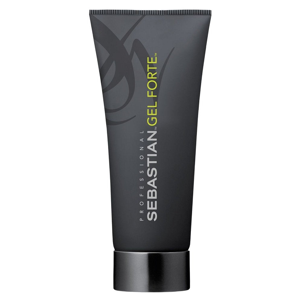 Sebastian Professional Gel Forte Hair Gel | 200 ml | Ultra Strong Hold Hair Gel | Non-Sticky Hair Styler with Shimmering Finish & Shine