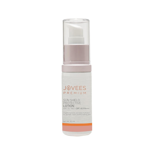 Jovees Premium Sun Shield Protective Lotion SPF 40 | Broad Spectrum PA+++ | Matt