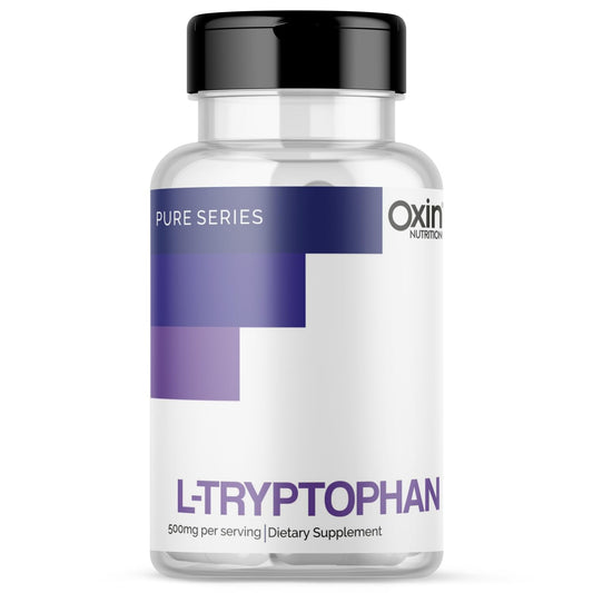 Oxin Nutrition L Tryptophan 500mg Capsule (120 Capsules)