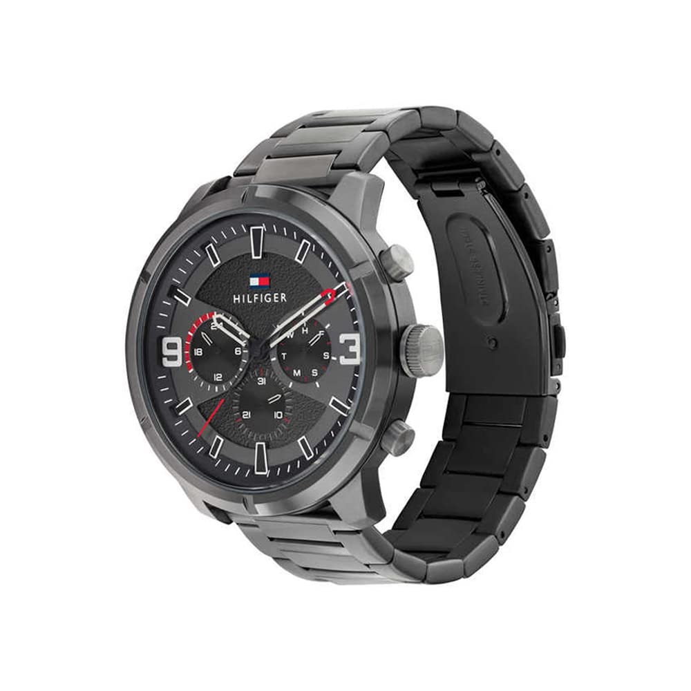 Tommy Hilfiger Men Dark Grey Dial Analog Watch