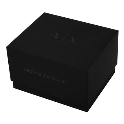 Armani Exchange Analog Gold Dial Men's Watch-AX7144SET