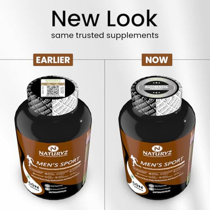 Naturyz Men's Sport Advanced Daily Immunity Supplement Specialized Mult- image 8