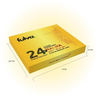 Fulva Authentic Kozhikoden Halwa, 24 Premium Selections