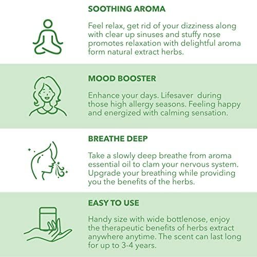 TWIN SWAN HONGTHAI™ Herb Inhaler Traditional Thai Herbal Inhalant (Pack of 2)