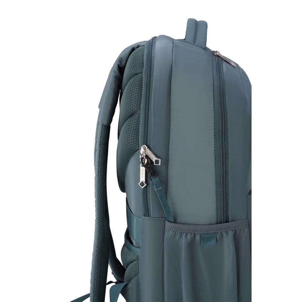 American Tourister Zipper Jit+ Polyester Men's Backpack (Free Size, Green)