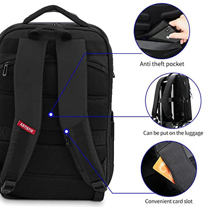 Artistix Archer Expandable | Multifunctional Laptop Bag | Travel Bag Pack | Anti Theft Backpack for Office, Business (35 Litre, 15.6 Inch)