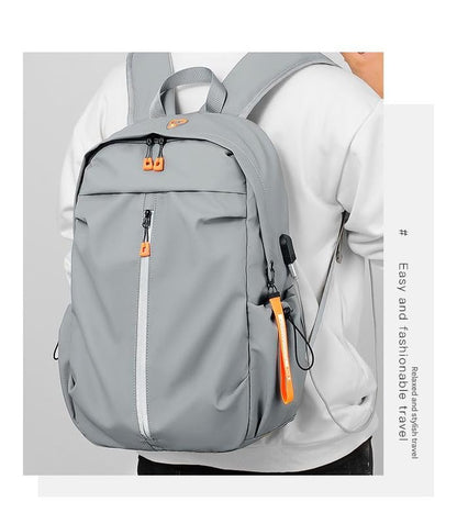 FENSIR® Men's Large Capacity Waterproof Computer Backpack Casual Student Schoolbag Simple Travel Bag