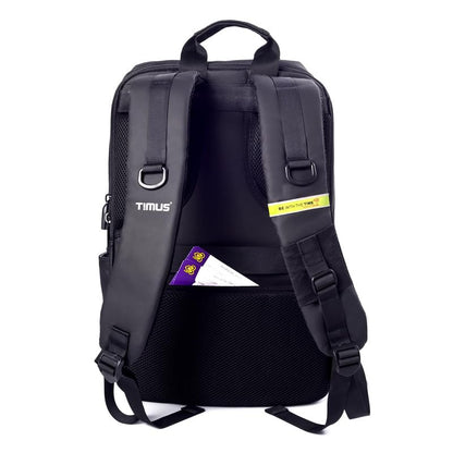 Timus Tokyo Black Professional Laptop Backpack for Men & Women 28 L wit- image 3