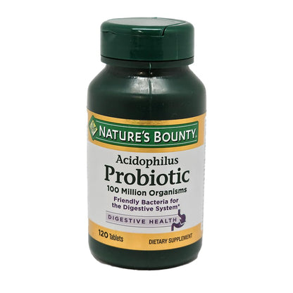 Nature's Bounty Acidophilus Probiotic (120 Tabs)