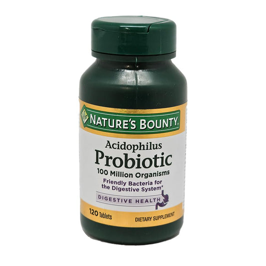 Nature's Bounty Acidophilus Probiotic (120 Tabs)