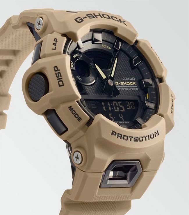 Casio G-Shock GBA-900UU-5ADR Analog-Digital Dial Brown Resin Strap Men's Watch Shock and Step Tracker G1250