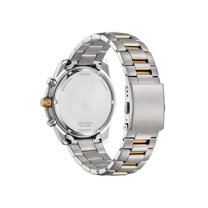 Citizen Stainless Steel Analog Gray Dial Men Watch-An8204-59H, Multi-Color Band
