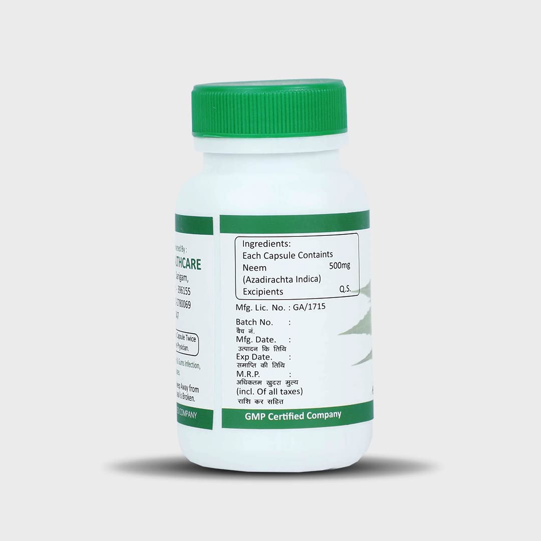 SONA HEALTH CARE NEEM EXTRACT CAPSULSES (PACK OF 3)
