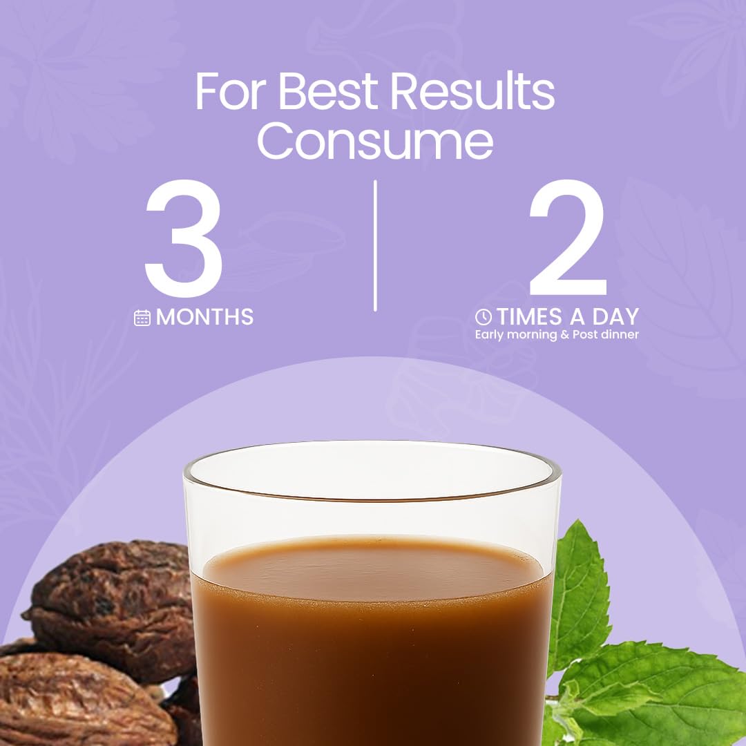 Krishna's Asthosolv Juice - Goodness of Tulsi and 16 other Herbs - Help Maintain Respiratory Health - 1000 ml
