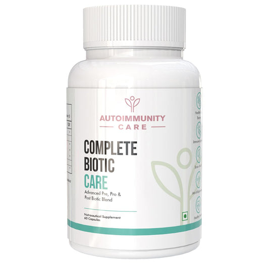 Autoimmunity care Complete Biotic Care | 3-in-1 Prebiotic, Probiotic & Postbioti